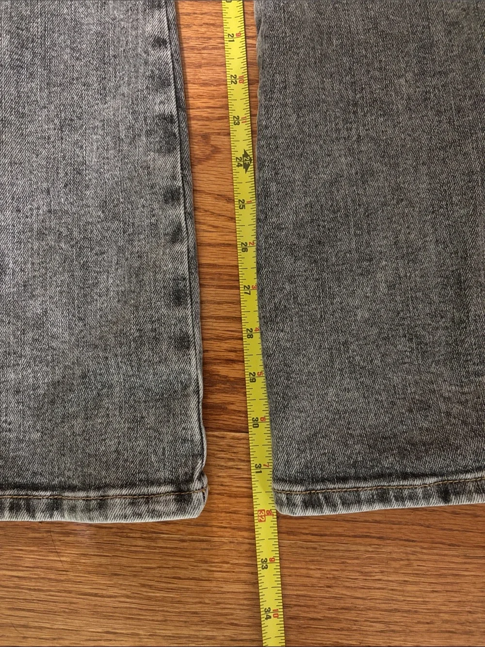 Judy Blue Gray Side-Button Flare Jeans - Picture 7 of 10